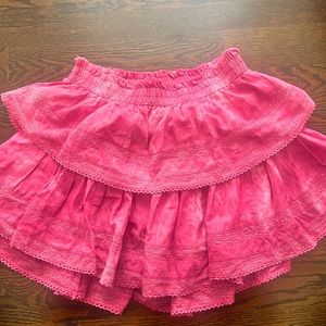Love Shack Fancy Mini skirt. Size Medium. WORN ONCE